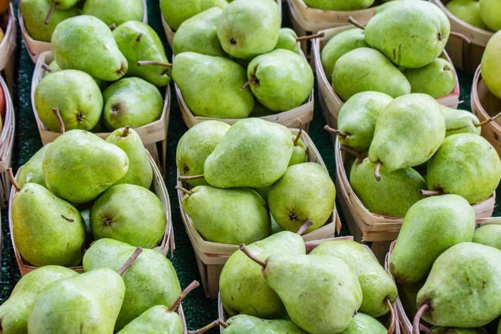Freezing Pears